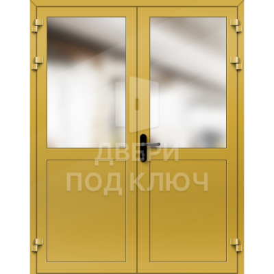 Алюминиевая противопожарная дверь EIW-60 с остеклением ДПК-16470
